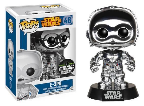 Funko Pop! E-3PO - (Silver) (Star Wars)