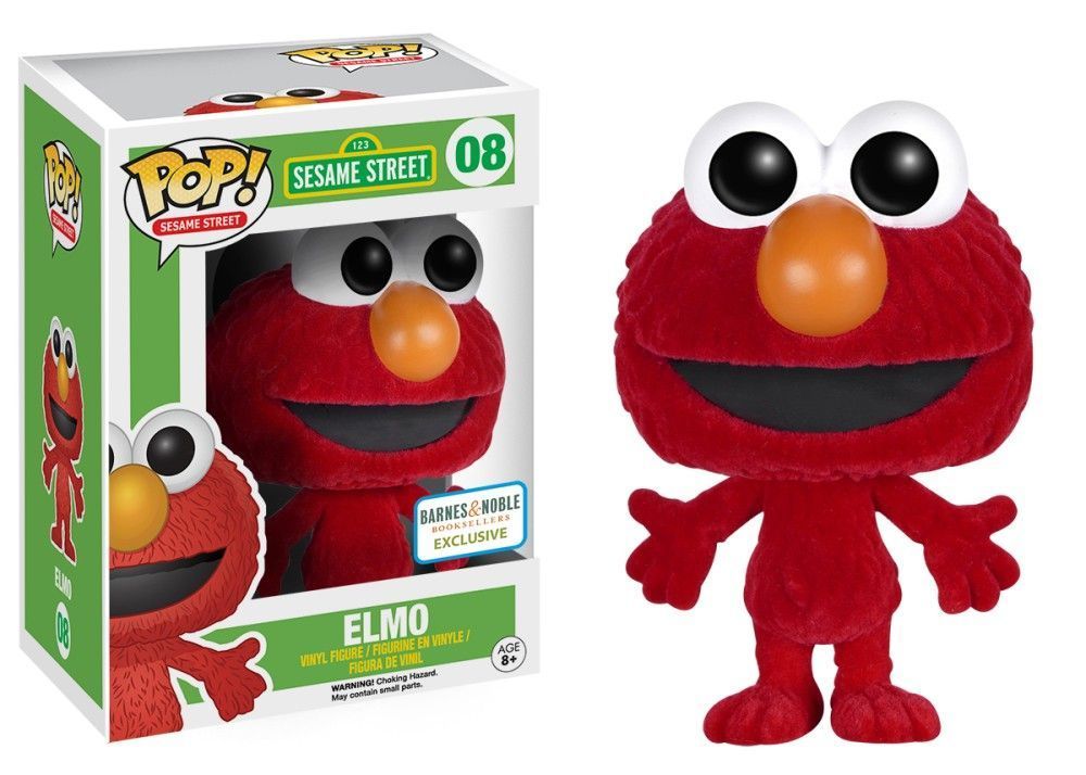 Funko Pop! Elmo - (Flocked) (Sesame Street)