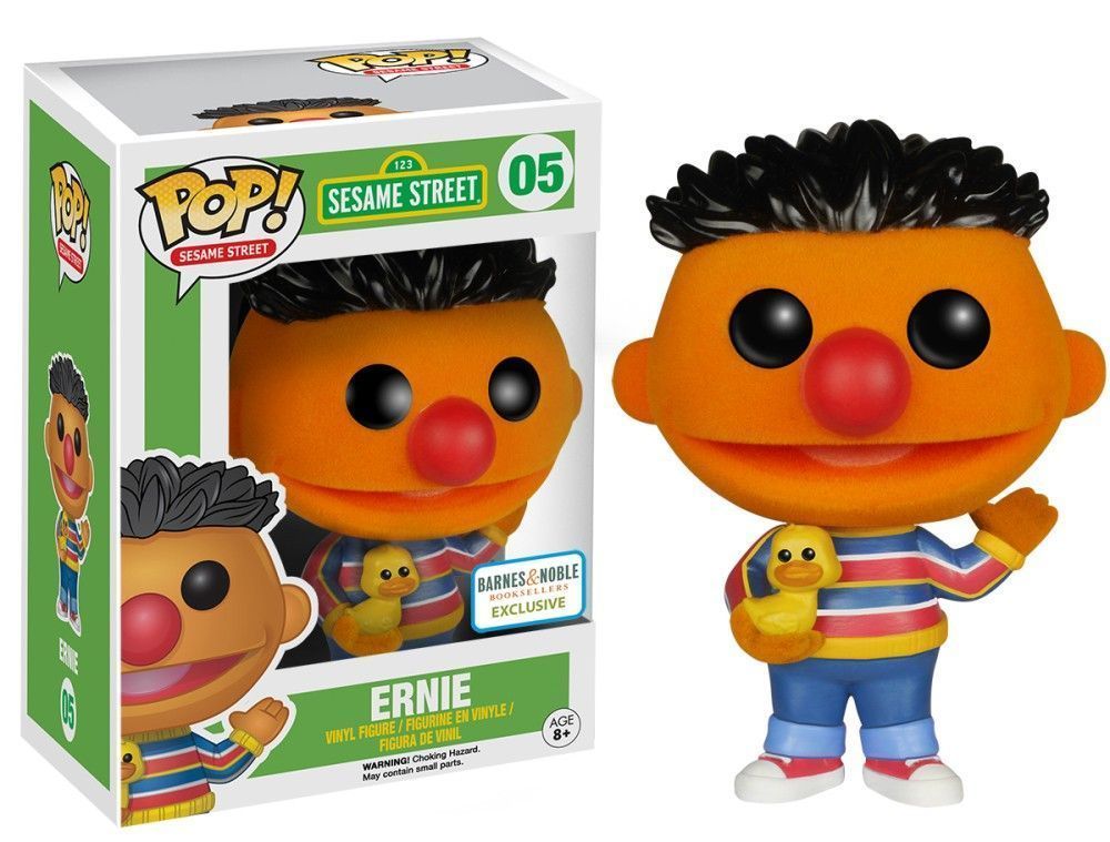 Funko Pop! Ernie - (Flocked) (Sesame Street)