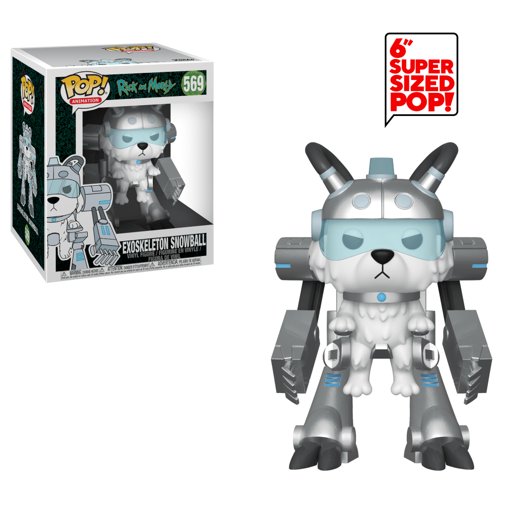 Funko Pop! Exoskeleton Snowball  (6 inch) (Rick and Morty)