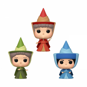 Funko Pop! Fauna/ Flora/ Merryweather- 3…