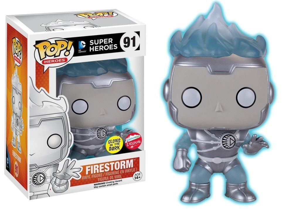Funko Pop! Firestorm (White Lantern) (Glow) (DC Comics)