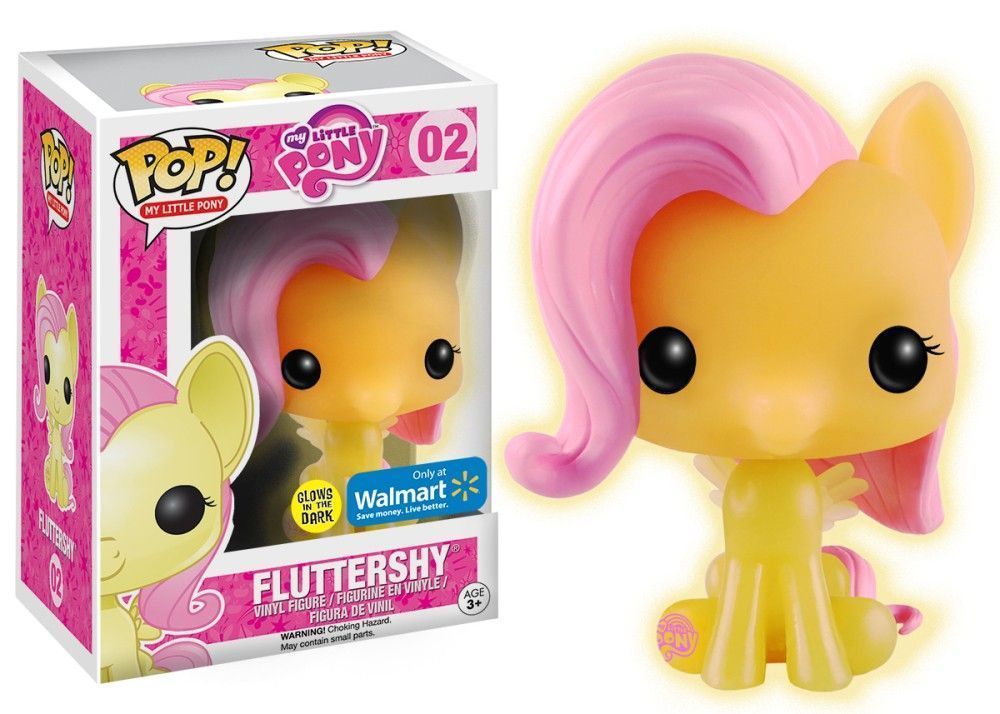 Funko Pop! Fluttershy - (Glow) (My Little Pony)