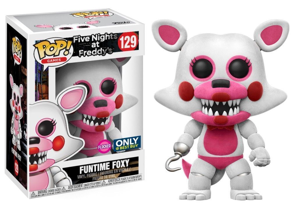 Funko Pop! Foxy - (Flocked) (Five Nights at Freddy's)
