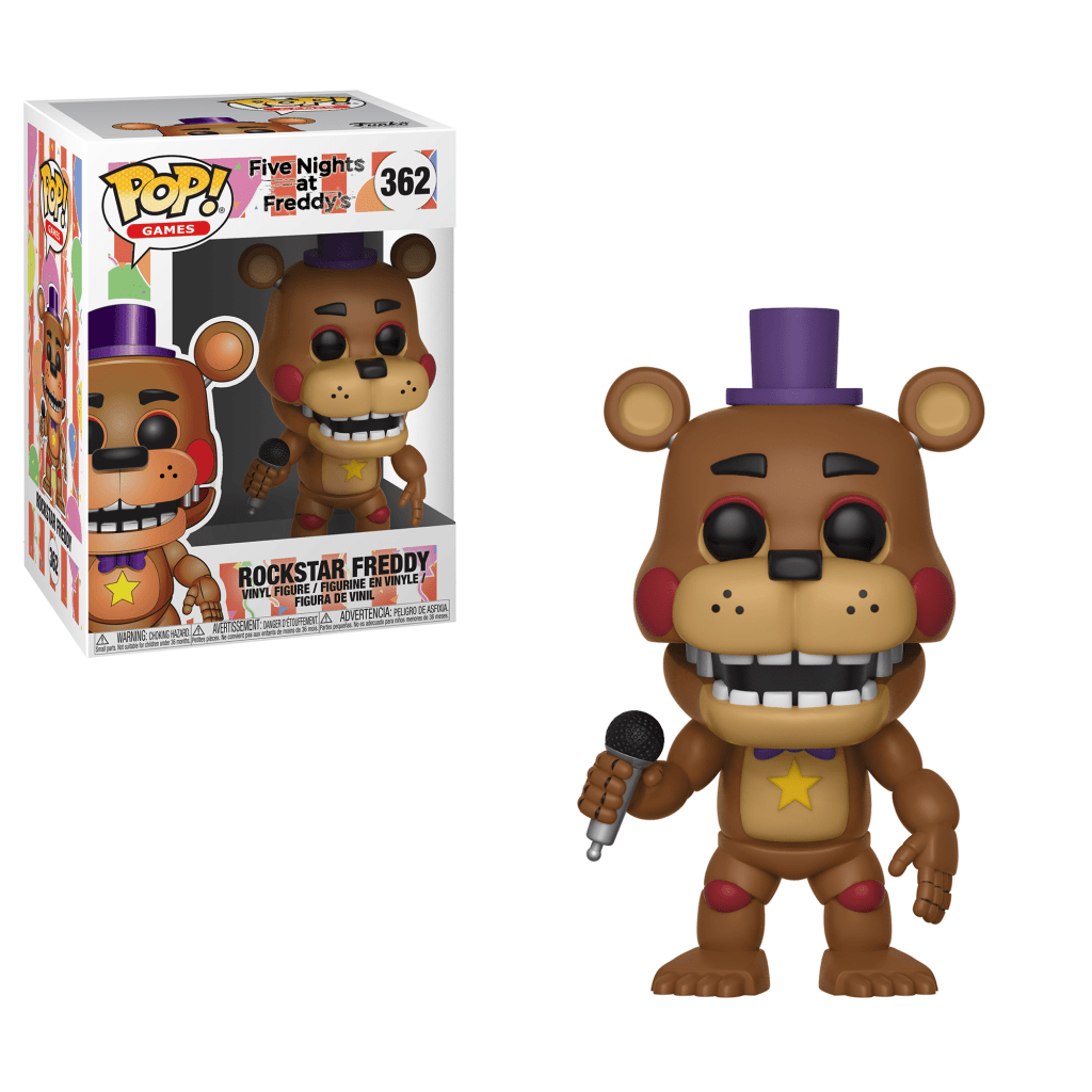 Funko Pop! Freddy Fazbear (Rockstar) (Five Nights at Freddy's)