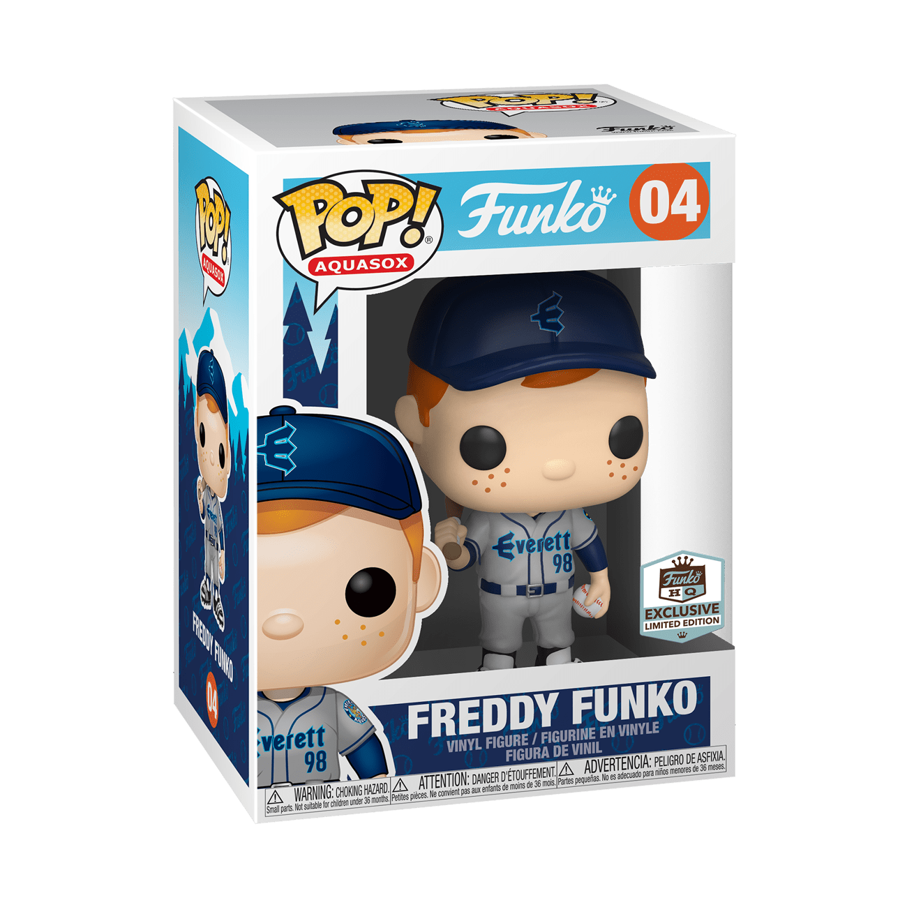 Funko Pop! Freddy Funko (Aquasox Jersey) (Freddy Funko)