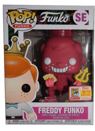 Funko Pop! Freddy Funko (as Cuphead Devil) (Red) (Freddy Funko)