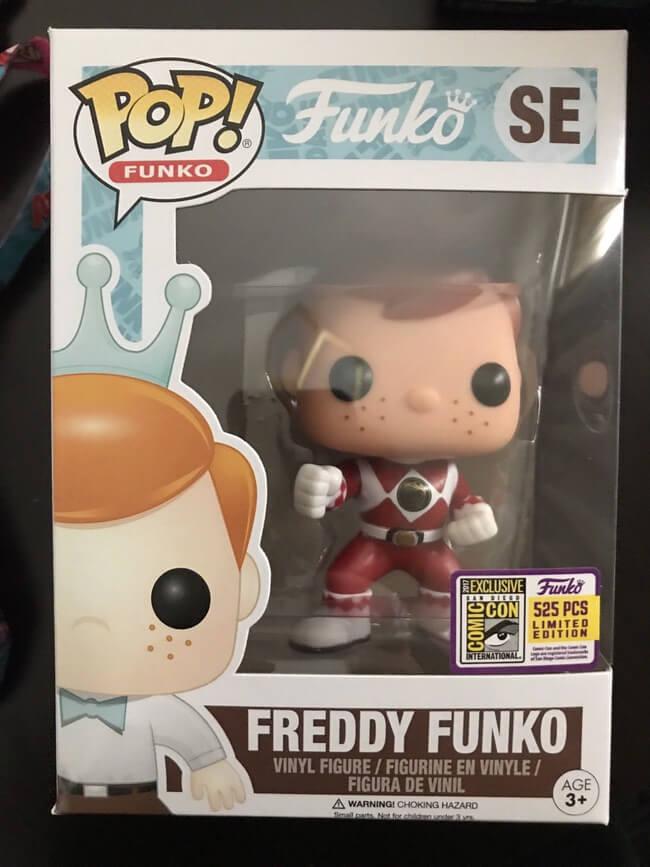 Funko Pop! Freddy Funko (as the Red Ranger) (Red) (Freddy Funko)