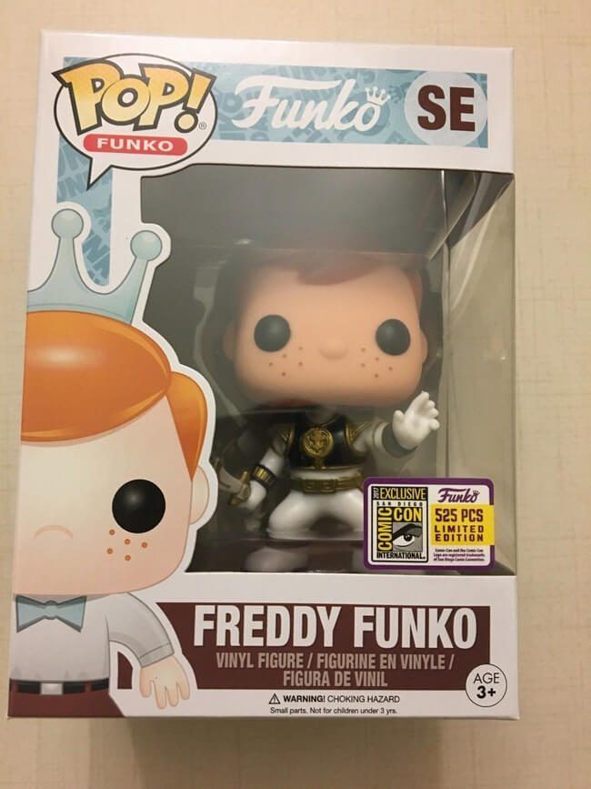Funko Pop! Freddy Funko (as the White Ranger) (White) (Freddy Funko)