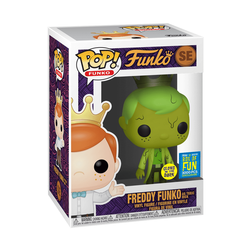 Funko Pop! Freddy Funko as Toxic Rick (Glow in the Dark) (Freddy Funko)