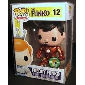 Funko Pop! Freddy Funko (Tony Stark) (Metallic) (Freddy Funko)