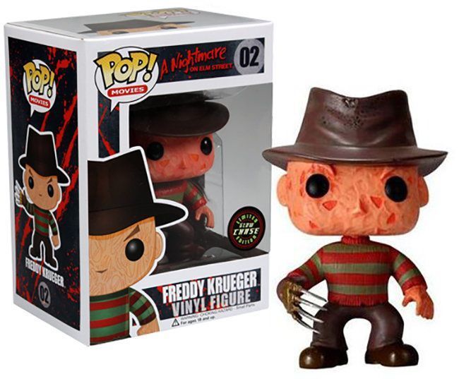 Funko Pop! Freddy Krueger (Glow) (Chase) (Nightmare on Elm Street)