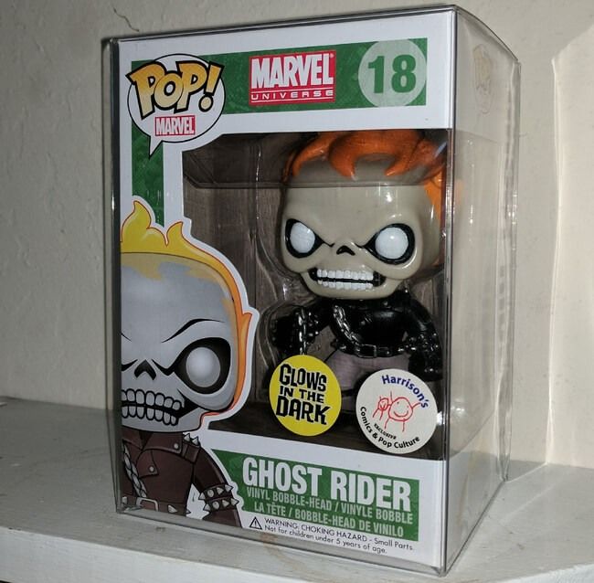 Funko Pop! Ghost Rider - (Glow) (Marvel Comics)