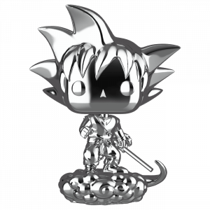 Funko Pop! Goku & Flying Nimbus (Silver) (Chrome) (Dragonball Z)