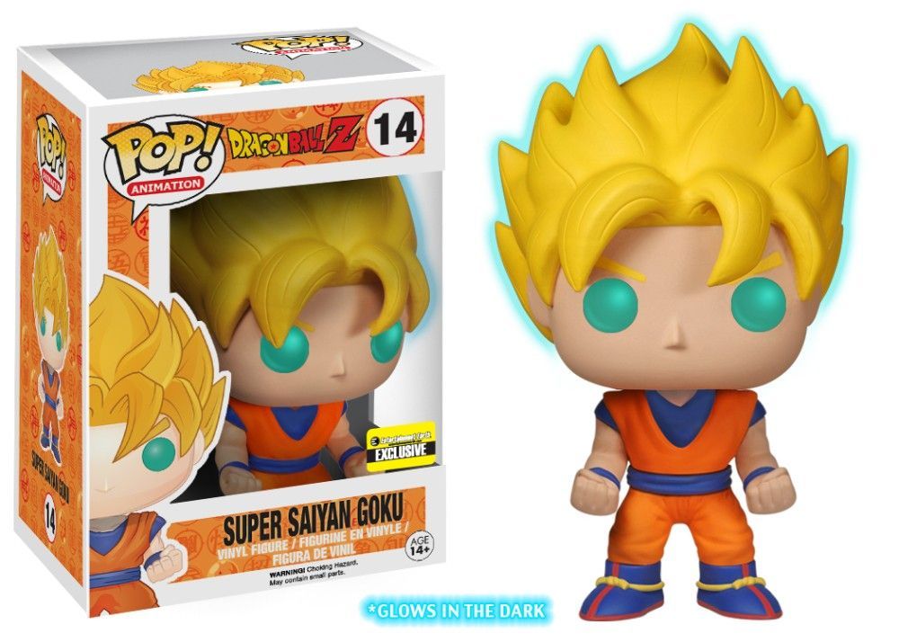 Funko Pop Goku Super Saiyan Glow Dragonball Z