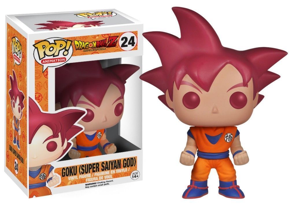 Funko Pop! Goku (Super Saiyan God) (Dragonball Z)