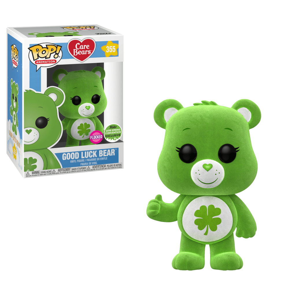 Funko Pop! Good Luck Bear - (Flocked) (Care Bears)