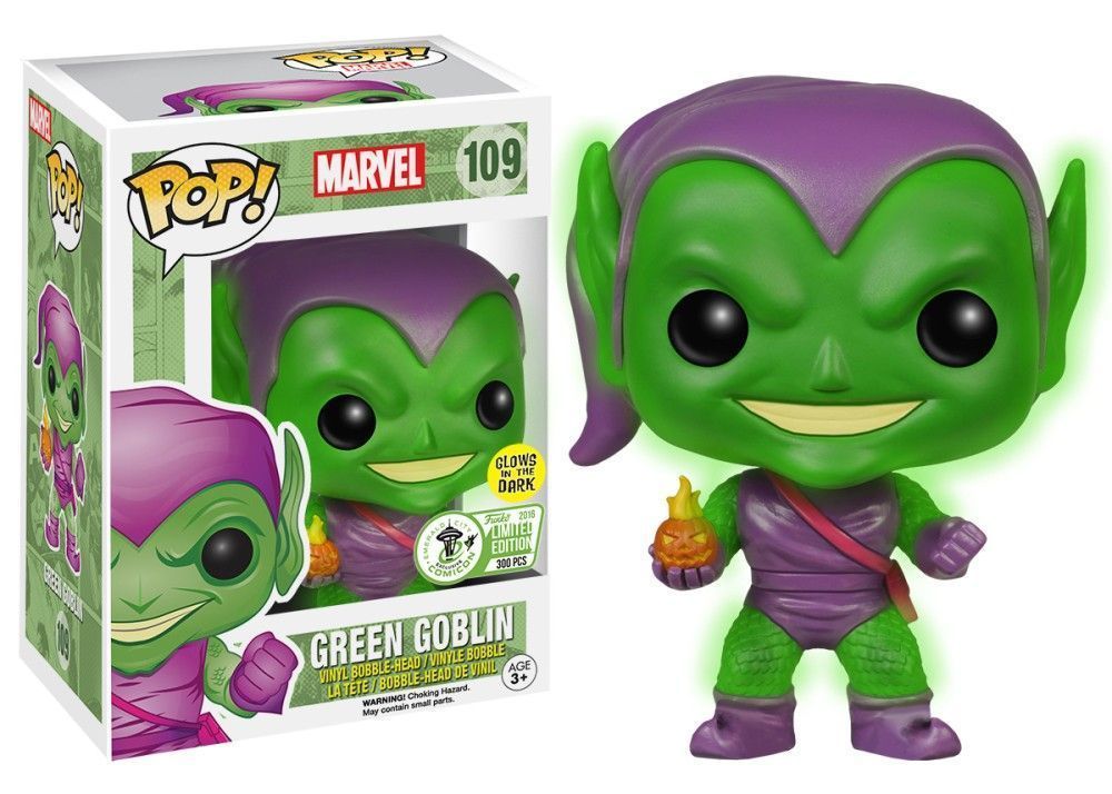 Funko Pop! Green Goblin - (Glow) (Marvel Comics)