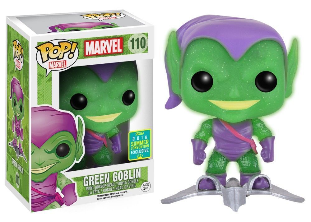 Funko Pop! Green Goblin (w/ Glider) (Glitter) (Marvel Comics)