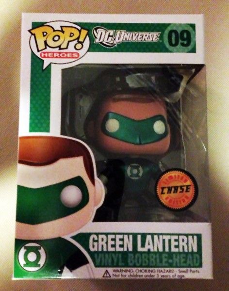 Funko Pop! Green Lantern (Bobble-Head) (Metallic) (Chase) (DC Comics)