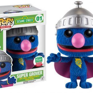 Funko Pop! Grover (Super) (Flocked) (Sesame Street)
