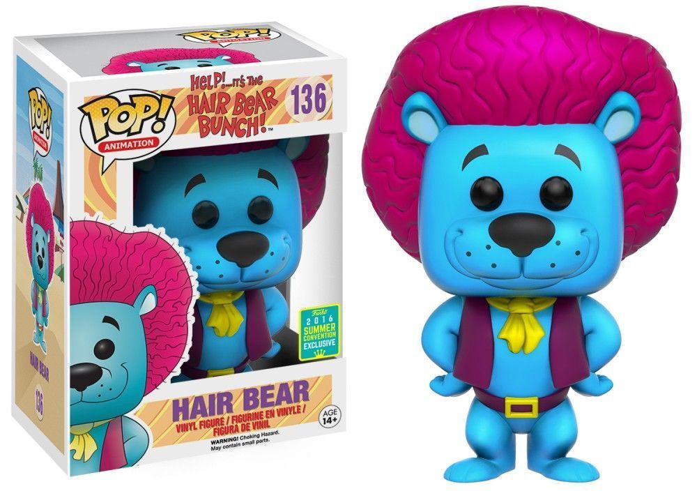 Funko Pop! Hair Bear - (Blue) (Hanna Barbera)