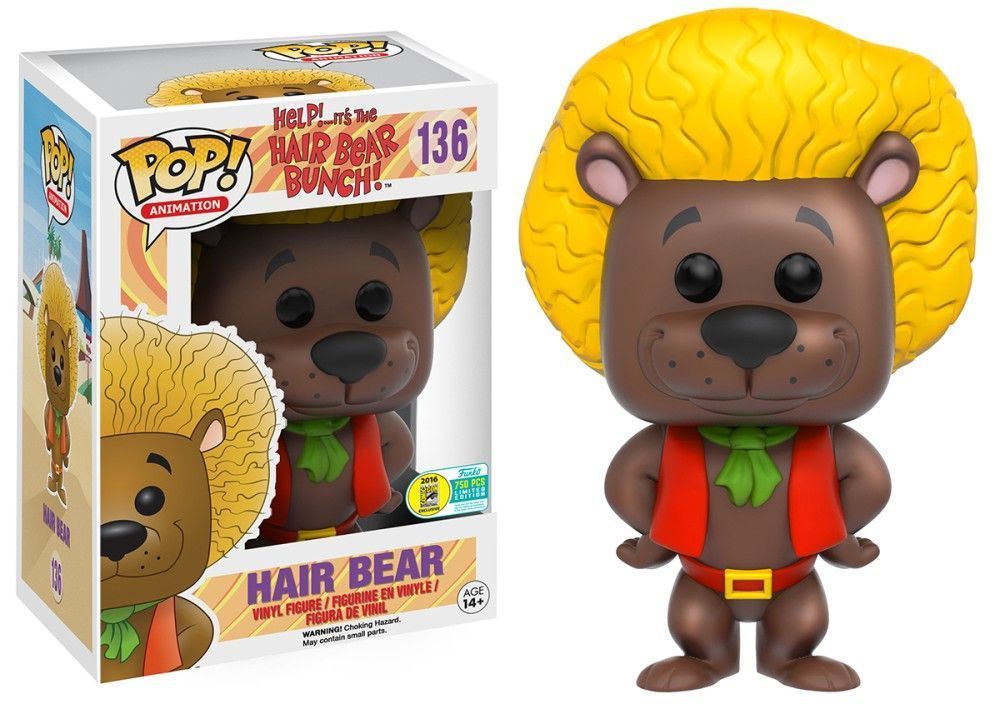 Funko Pop! Hair Bear - (Brown) (Hanna Barbera)