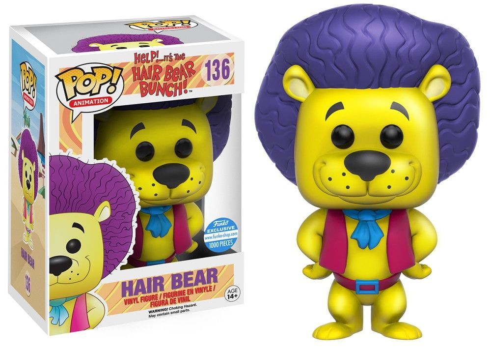 Funko Pop! Hair Bear - (Yellow) (Hanna Barbera)
