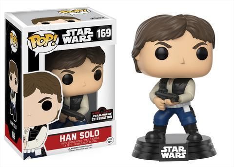 Funko Pop! Han Solo (Action Pose) Celebration (Star Wars)