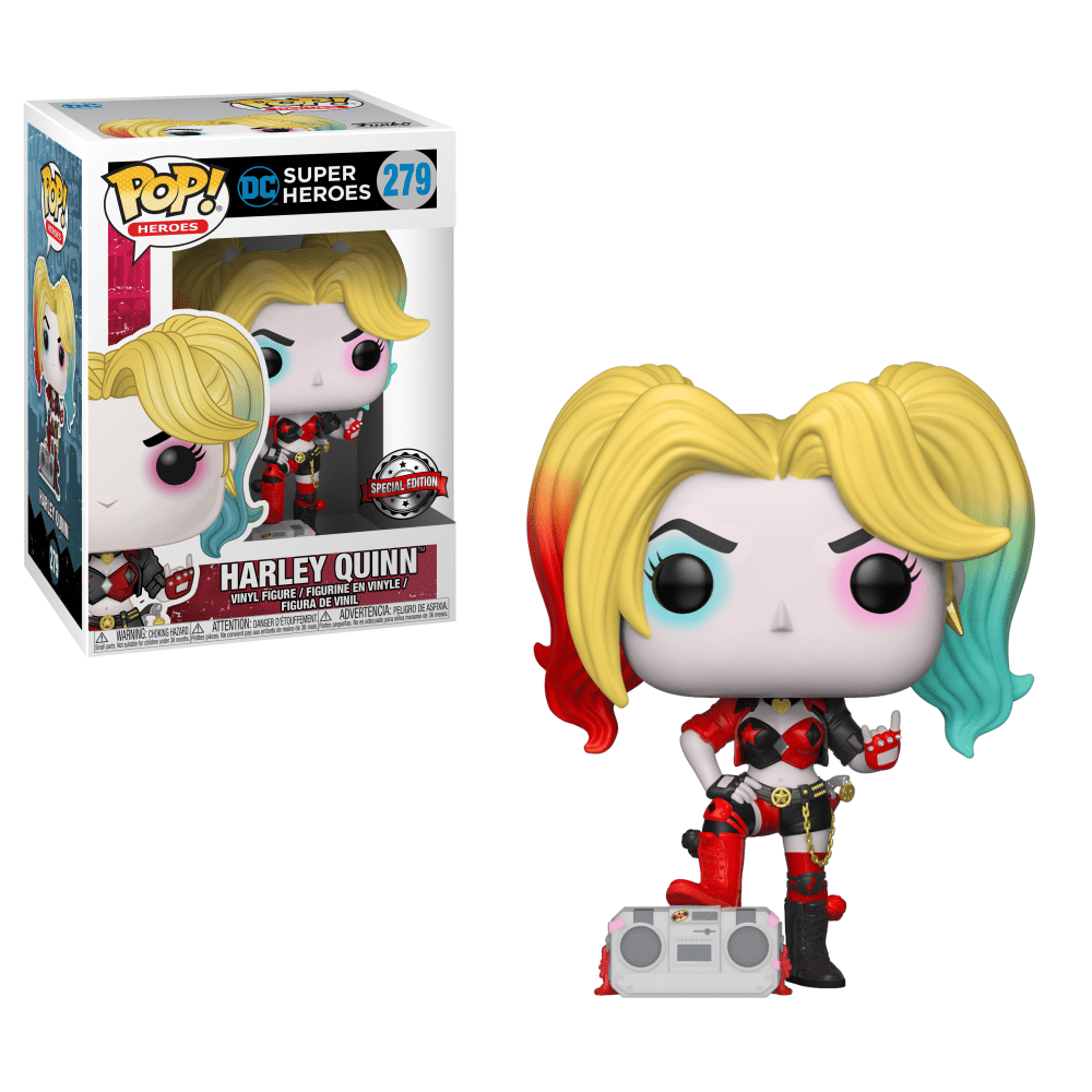 Funko Pop! Harley Quinn w/Boombox (DC Super Hero Girls)
