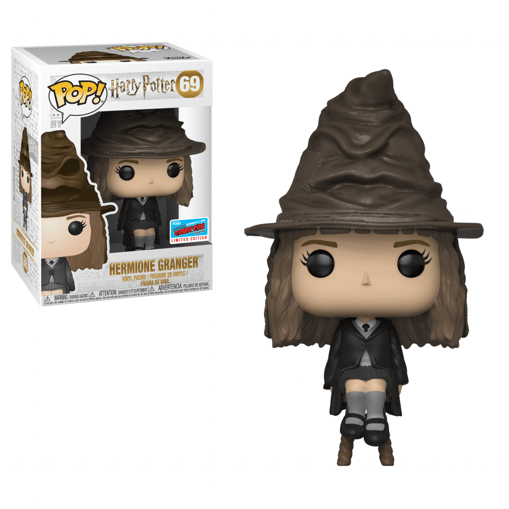 Funko Pop! Hermione Granger (w/ Sorting Hat) NYCC (Harry Potter)