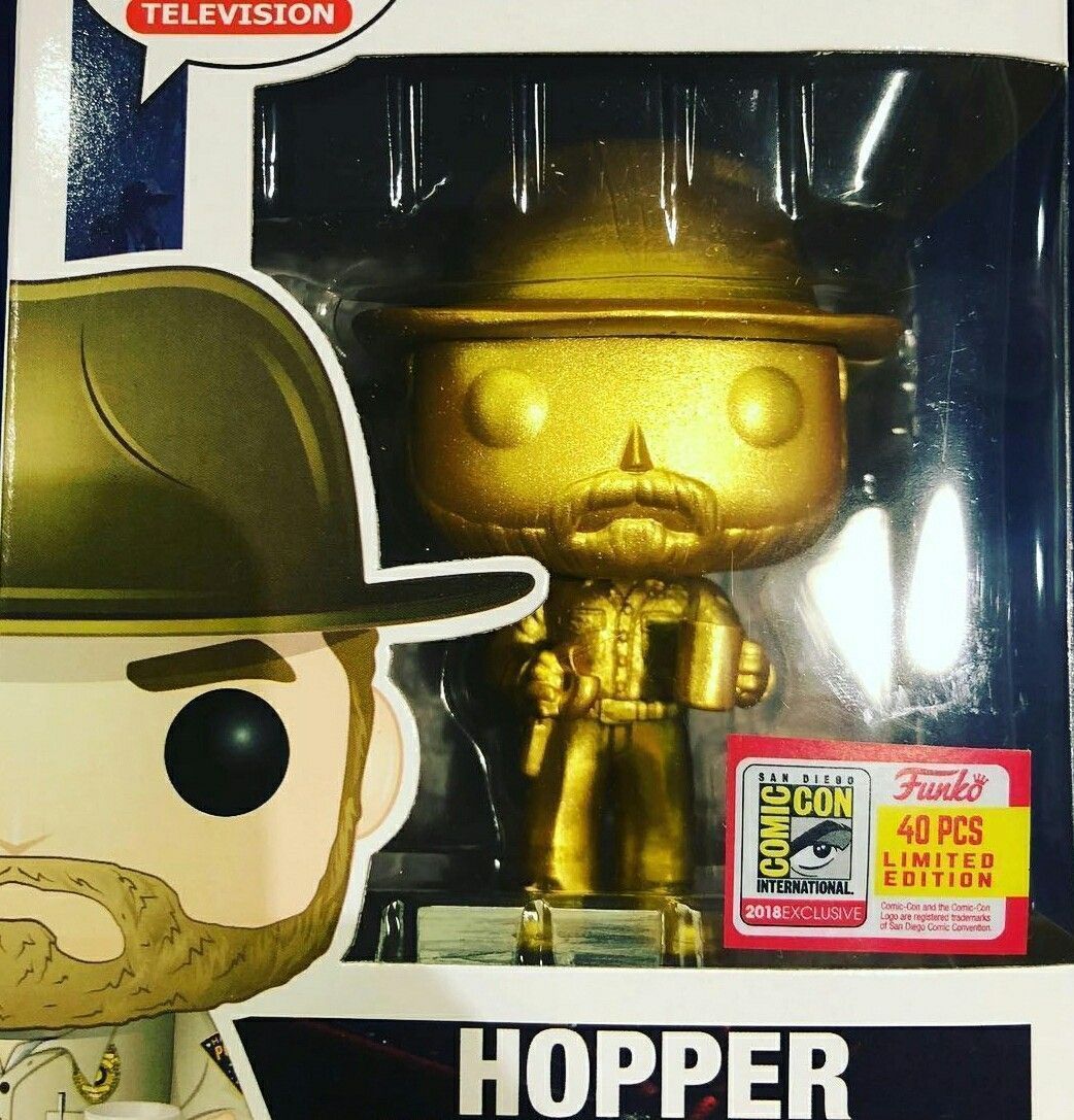 Funko Pop! Hopper - Gold (Netflix)