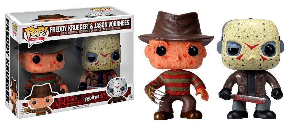 Funko Pop! Horror - 2 Pack - Freddy and Jason (Friday the 13th)