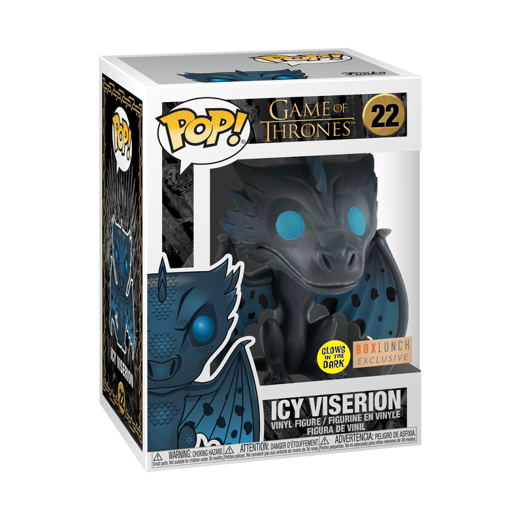 Funko Pop! Icy Viserion (Glows in the Dark) (Game of Thrones)