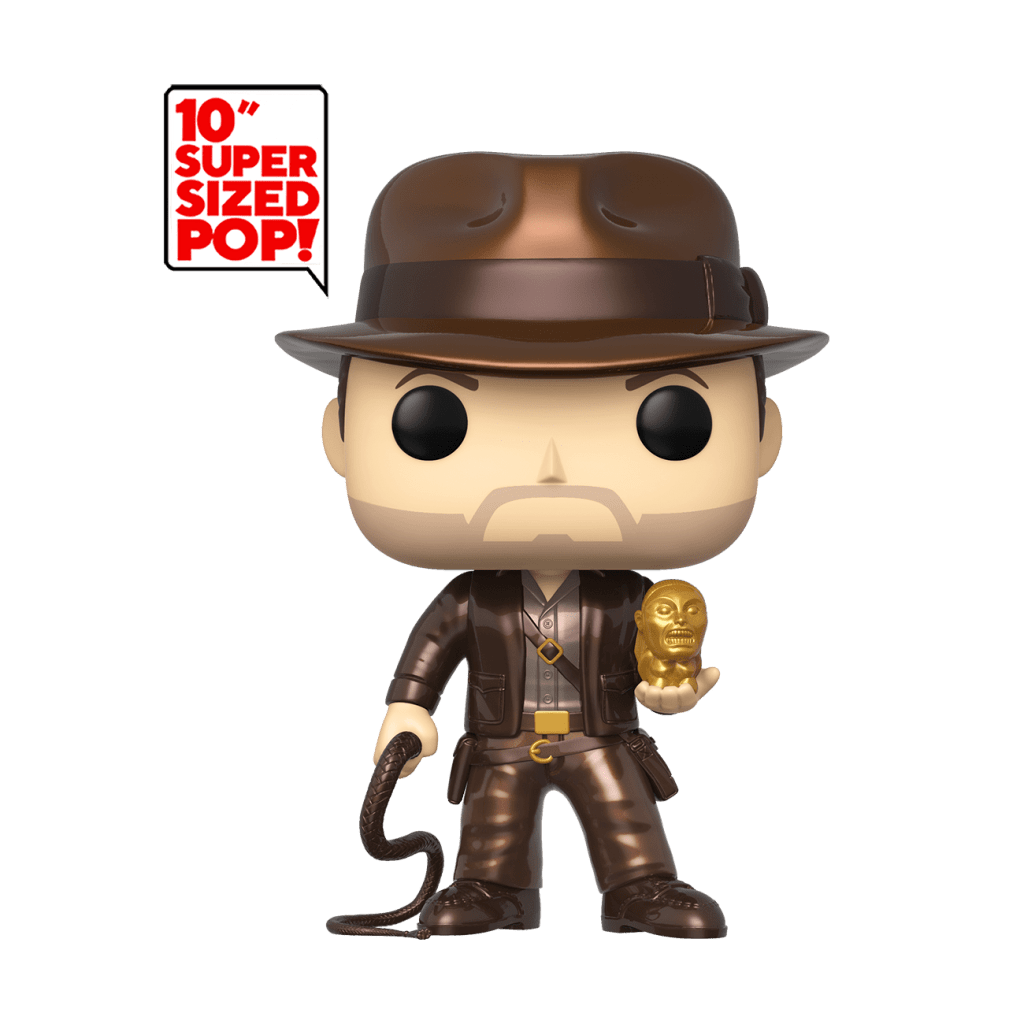 Funko Pop! Indiana Jones (10 inch) (Metallic) (Indiana Jones)