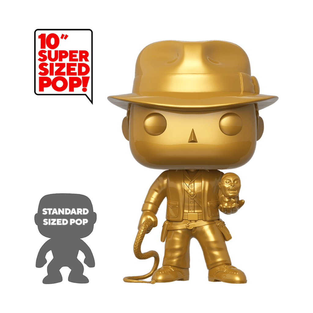 Funko Pop! Indiana Jones (Gold ) (Metallic) (10 inch) (Indiana Jones)