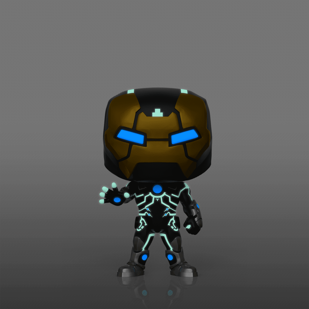 Funko Pop! Iron Man model 39 (Glows in the Dark) (Marvel Comics)
