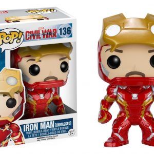 Funko Pop! Iron Man (Unmasked) (Captain…