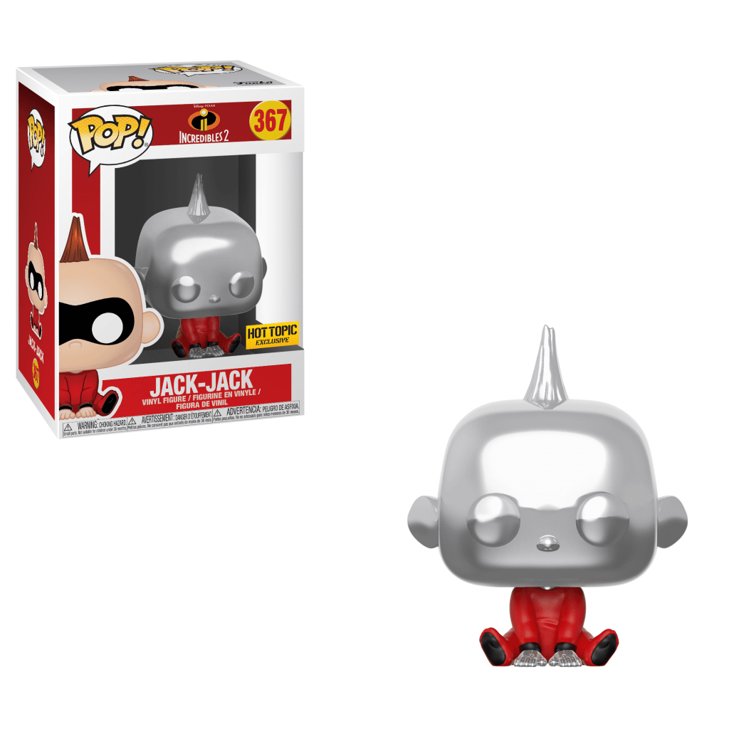Funko Pop! Jack-Jack - (Chrome) (The Incredibles)