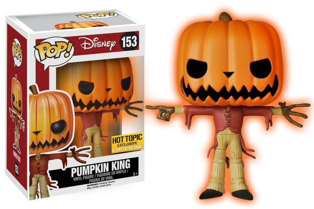 Funko Pop! Jack Skellington (as the Pumpkin King) (Glow) (The Nightmare Before Christmas)