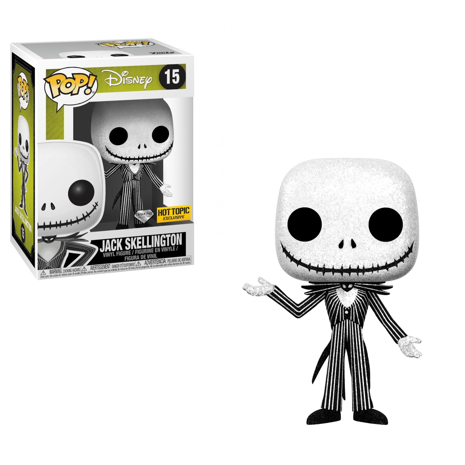 Funko Pop! Jack Skellington (Diamond Glitter) The Nightmare Before