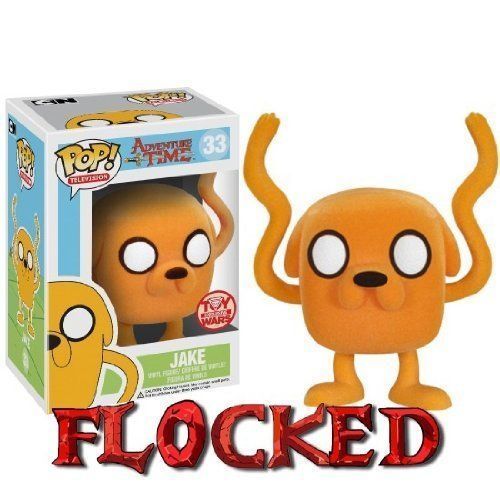 Funko Pop! Jake the Dog - (Flocked) (Adventure Time)
