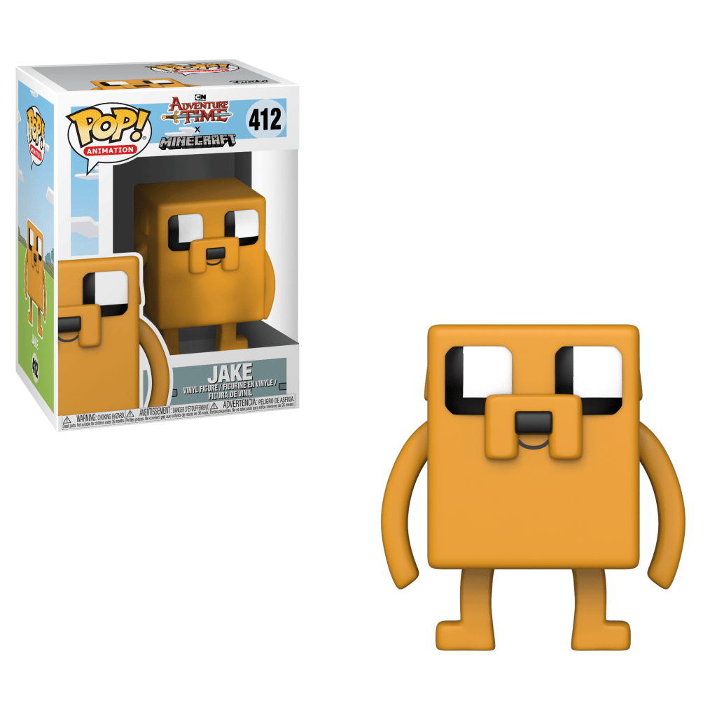 Funko Pop! Jake the Dog (Minecraft Style) (Adventure Time)