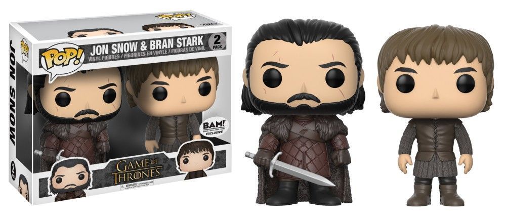 Funko Pop! Jon Snow and Bran (Game of Thrones)