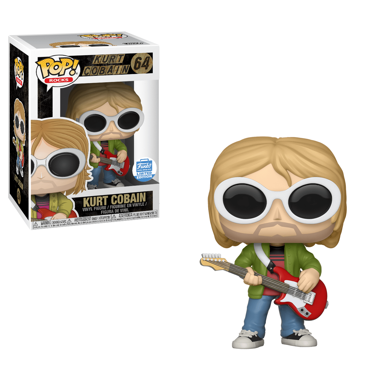 💖 Figura Funko Pop Kurt Cobain - Kurt