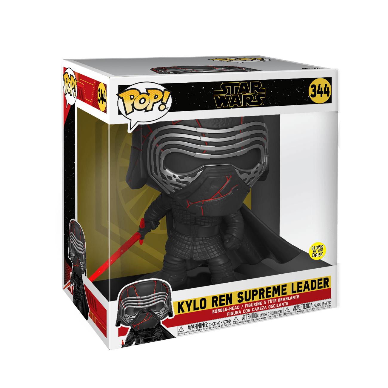 Funko Pop! Kylo Ren Supreme Leader (Glow in the Dark) (10 inch) (Star Wars)