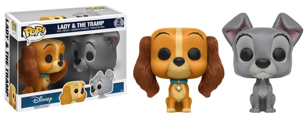 Funko Pop! Lady & Tramp - 2 Pack - Lady & Tramp (Lady and the Tramp)