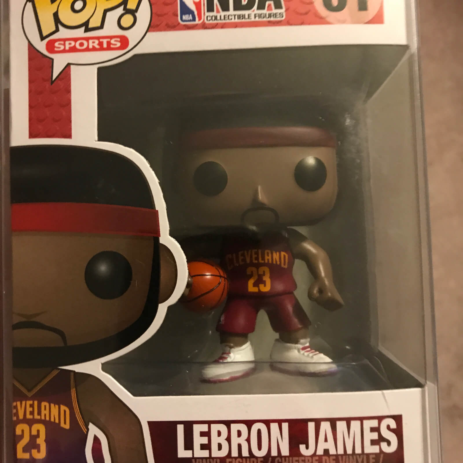 Funko Pop! Lebron James - Cavaliers (NBA)