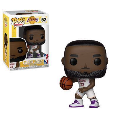 Funko Pop! LeBron James (Lakers) (White Jersey) (NBA)