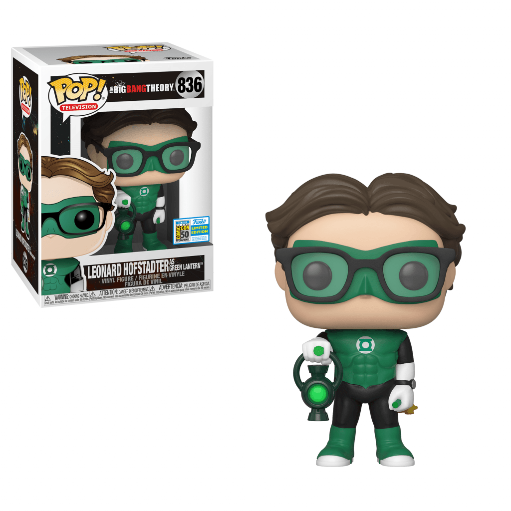 Funko Pop! Leonard Hofstadter as Green Lantern (Big Bang Theory)